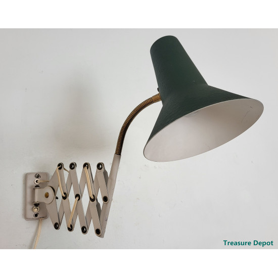 Scissor lamp green