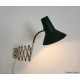 Scissor lamp green