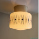 Ceiling lamp blue