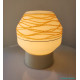 Orange dotted ceiling lamp