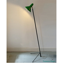Grasshopper green floor lamp