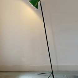 Grasshopper green floor lamp