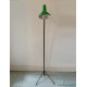 Grasshopper green floor lamp