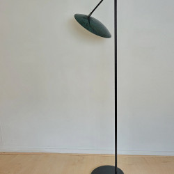 Queens Gallery floor lamp green marbled