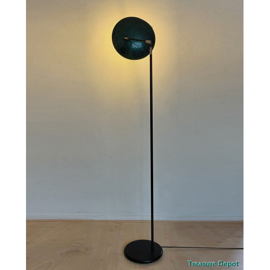 Queens Gallery floor lamp green marbled