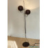 1960's brown globes floor lamp