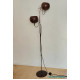 1960's brown globes floor lamp