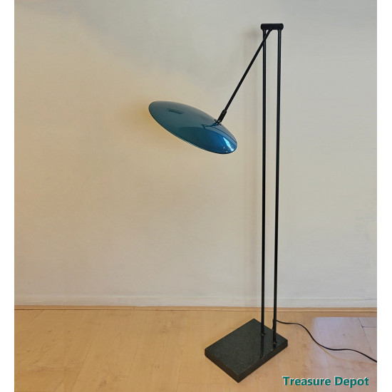 Queens Gallery floor lamp turquoise