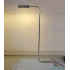 Chrome minimalist floor lamp