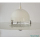 Space Age hanging lamp white