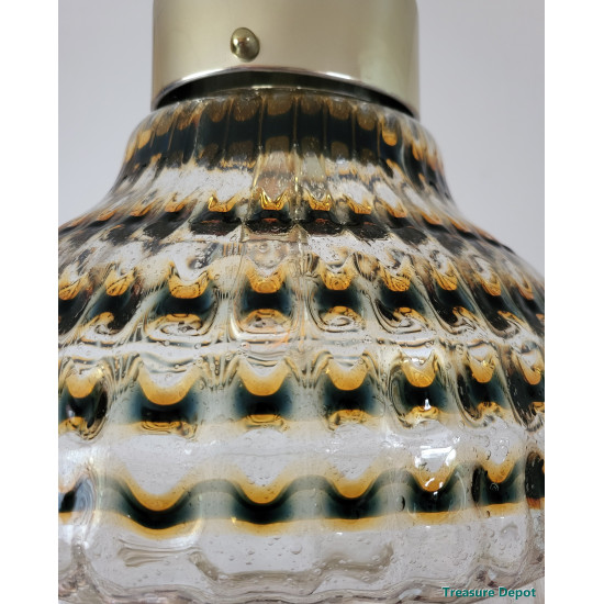 Vintage glass lamp