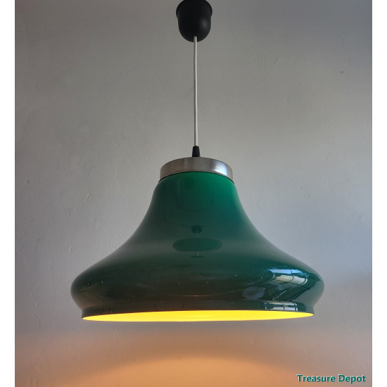 Green hanging lamp