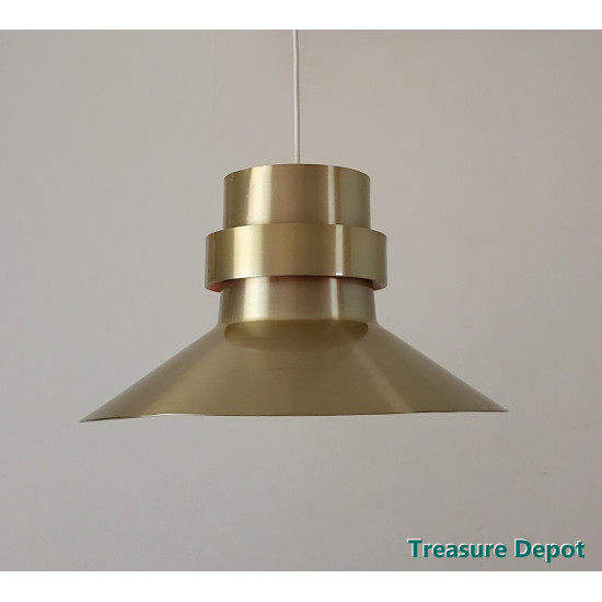 Golden hanging lamp